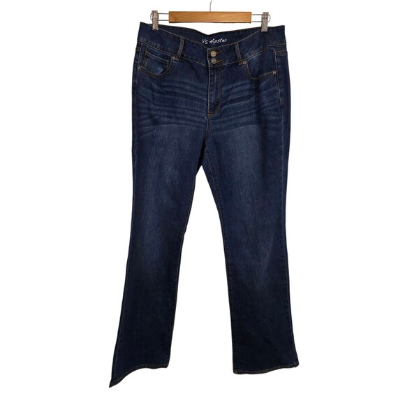 Victorias Secret VS Hipster Jeans Womens 14 Blue Bootcut Y2K Classic - Picture 1 of 9